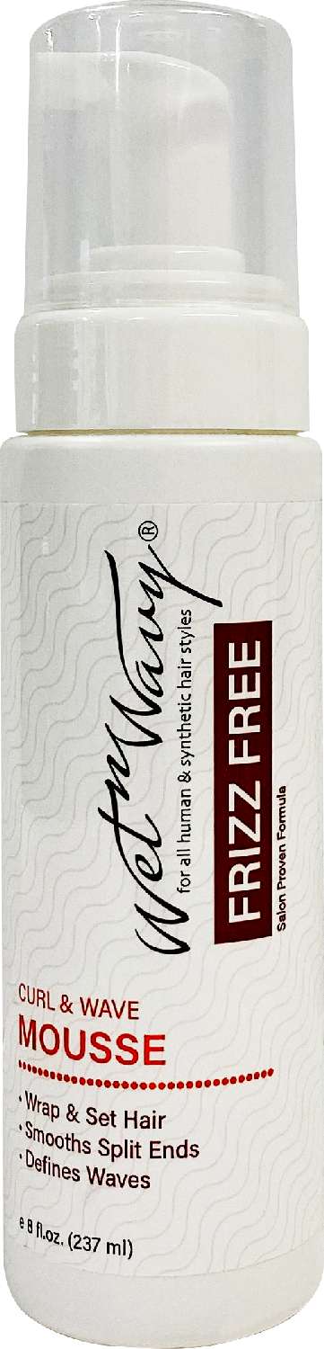 Wet-n-Wavy Frizz Free Curl & Wave Mousse – 8 fl oz - ANNS BEAUTY SUPPLY